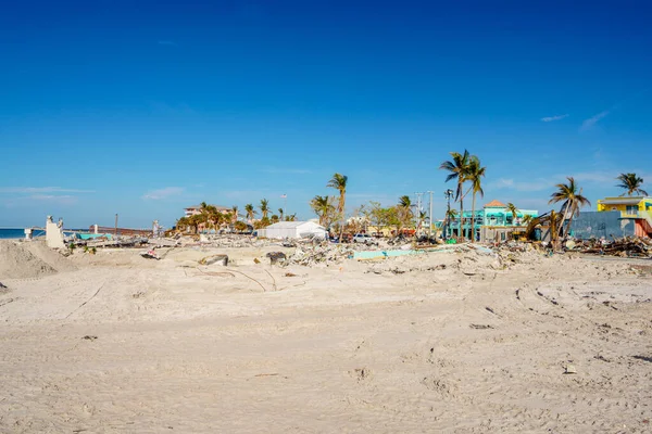 Fort Myers Beach Verenigde Staten November 2022 Strandopruiming Herstel Fort — Stockfoto