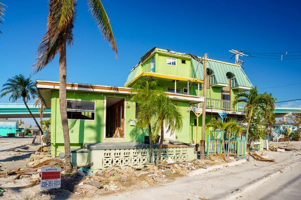 Fort Myers Beach Floride États Unis Novembre 2022 Des Maisons — Photo