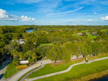 Markham Park Sunrise FL ABD 'nin insansız hava aracı fotoğrafı