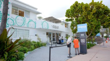 Miami Beach, FL, ABD - 2 Aralık 2022 Aaua Sanat Galerisi Basel 2022