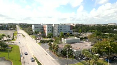 FAU Havacılık Videosu Davie Batı Florida Atlantik Üniversitesi Kampüsü