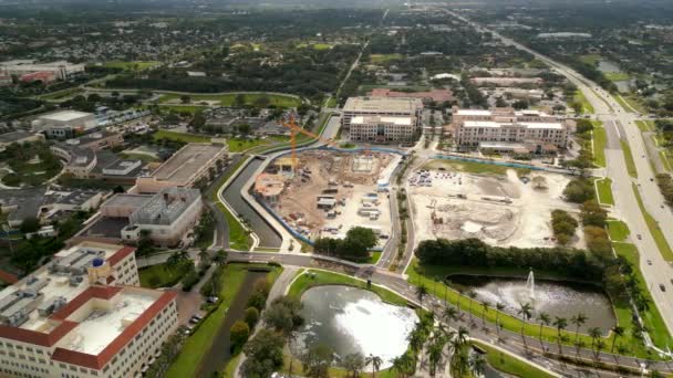 Aerial Footage Nova Southeastern University Davie — Video