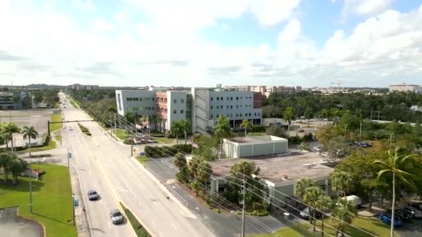 Aerial Video Fau Davie West Florida Atlantic University Campus — Video