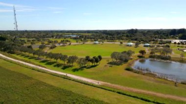 Drone tour Vista View Park Davie FL Broward County