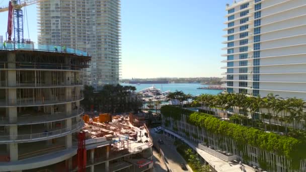 Miami Beach Five Park Construction Site Flyover Inspection — Video