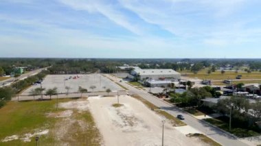 Aerial video Sarasota Fairgrounds 4k
