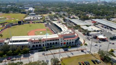 Ed Smith Stadium drone footage