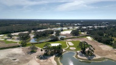 Aerial video Bobby Jones Golf Club renovation