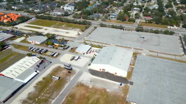 Aerial Drone Video Sarasota Fairgrounds — Vídeo de Stock