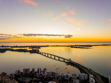 Scenic view of the John Ringling Causeway Sarasota FL USA