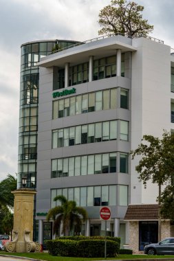 Coral Gables, FL, USA - January 28, 2023: Photo of FirstBank Florida