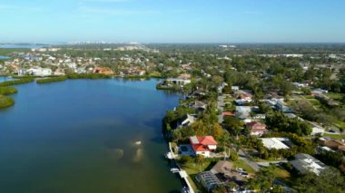 Luxury waterfront mansions Sarasota Florida USA