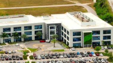 Drone aerial video Galen College of Nursing Pembroke Pines Florida USA
