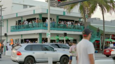 8k footage Elbo Room Fort Lauderdale Beach FL USA Spring Break