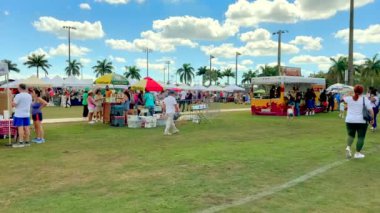 Davie, FL, ABD - 26 Şubat 2023: Portakal Çiçeği Festivali Davie FL ABD