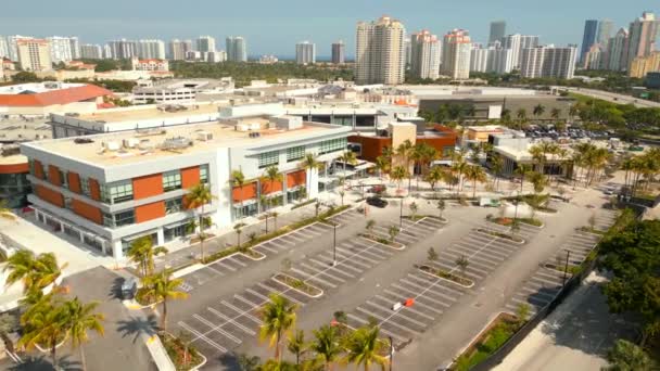 Aventura Usa März 2023 Luftaufnahmen Esplanade Aventura Mall Florida Usa — Stockvideo