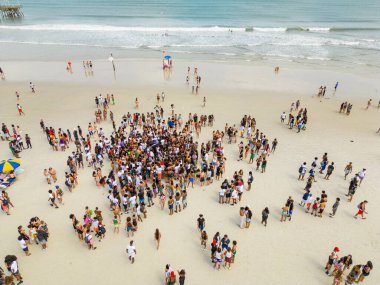 Daytona, FL, ABD - 10 Mart 20223: Daytona Beach FL Bisiklet Haftası Yıllık Motosiklet Tatili