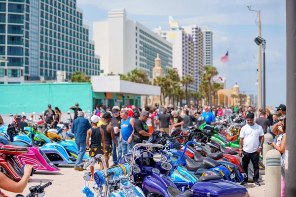 Daytona Eua Março 20223 Daytona Beach Bike Week Spring Break — Fotografia de Stock
