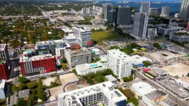 Wynwood 'daki inşaat alanları Mart 2023' te çalışıyor.