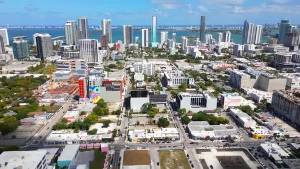 Location Bureaux Appartements Vidéo Aériens Wynwood Miami — Video