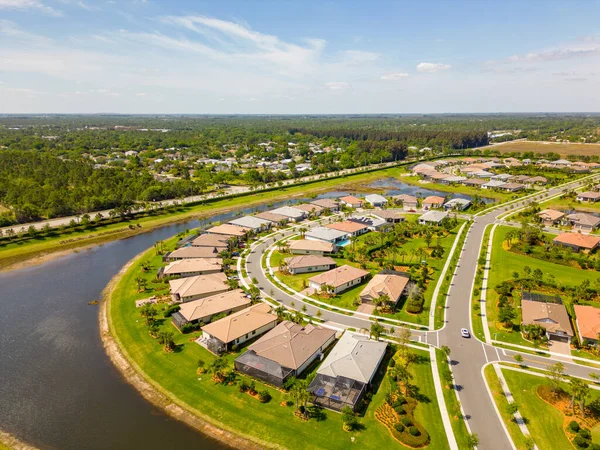 Aerial Photo Környéke Vero Beach Florida Amerikai Egyesült Államok — Stock Fotó