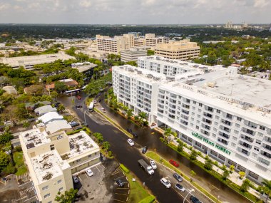 Fort Lauderdale, FL, ABD - 13 Nisan 2023: Fort Lauderdale FL 'de hava haber seli