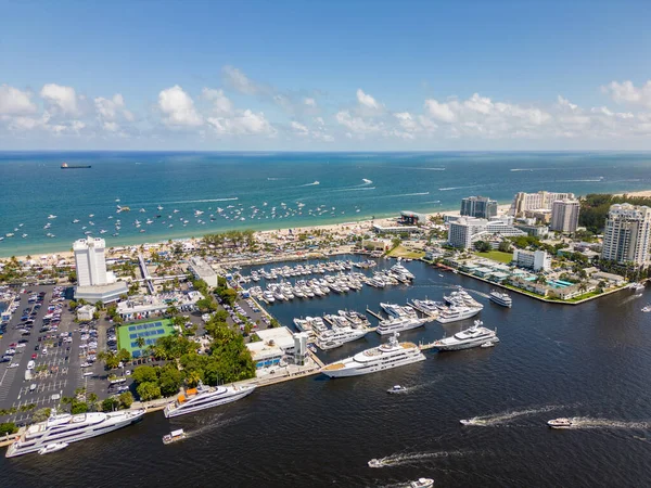 Fort Lauderdale Abd Nisan 2023 Fort Lauderdale Beach Hava Fotoğrafları — Stok fotoğraf