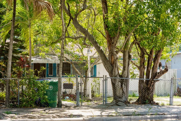 Little Haiti Miami Eua Abril 2023 Foto Uma Casa Little — Fotografia de Stock