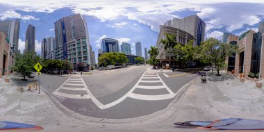 Brickell, FL, ABD - 23 Nisan 2023 Eşkenar dörtgen fotoğraf Miami, Brickell Pazar