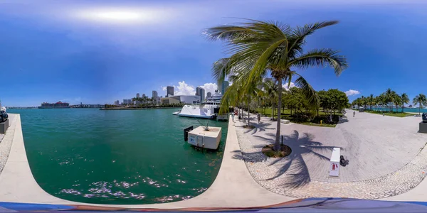 Brickell Usa April 2023 360 Grad Foto Miami Museumspark Maurice — Stockfoto