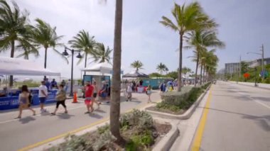Fort Lauderdale hava denizi stok video görüntüleri 2023