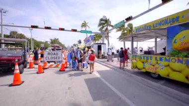 Fort Lauderdale Hava ve Deniz Şovu 2023. 4k sabit hareket videosu