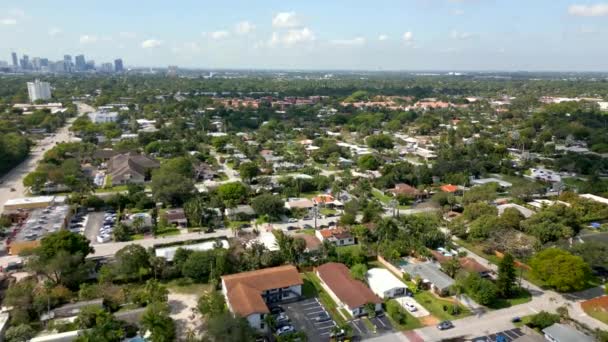Quartieri Residenziali Wilton Manners Broward County Florida — Video Stock