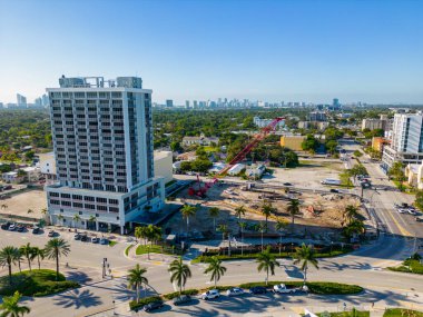 Hollywood FL Genç Çember Bölgesi 'nde havadan fotoğraf geliştirme alanı