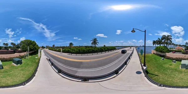 Palm Beach Usa Maj 2023 360 Ekvirektangulär Bild Historiska Landmärke — Stockfoto