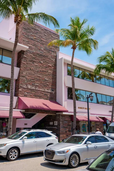 Palm Beach Usa Μαΐου 2023 Καταστήματα Upsacale Στο Worth Avenue — Φωτογραφία Αρχείου