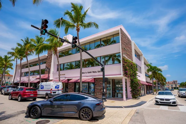 Palm Beach Usa Maj 2023 Företag Palm Beach Worth Avenue — Stockfoto