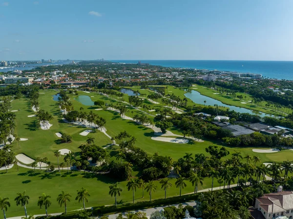 stock image Aerial Downtown West Palm Beach