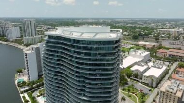 Hava aracı videosu Bristol lüks apartman dairesi Palm Beach FL