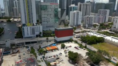 Hava göstergesi Miami Nehri 4k