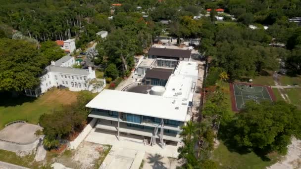 Drone Video Miami Construction Project 3001 Brickell Avenue — стокове відео