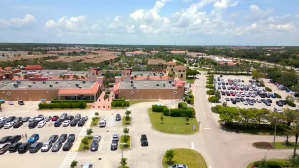 Winkels Bij Miromar Outlets Estero Florida Verenigde Staten 2023 — Stockvideo