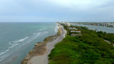 Jüpiter Adası Florida 'daki hava video evleri ve apartmanlar