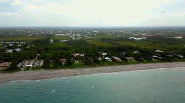 Hobe Sound Beach FL ABD 'deki hava video lüks konakları