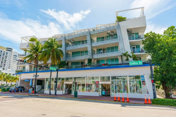 Miami Beach Usa Juni 2023 Foto Ocean Hotel Collins Avenue — Stockfoto