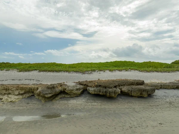 Взрыв Камней Заливе Хоуб Штат Флорида Около 2023 Года Помощью — стоковое фото