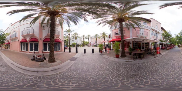 Miami Beach Verenigde Staten Juni 2023 360 Foto Espnola Way — Stockfoto
