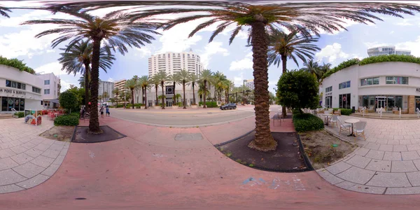 Miami Beach Florida Usa Juni 2023 360 Gleicheckige Kugelfotos Koa — Stockfoto