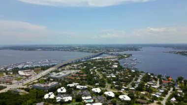 Hava Panorama St Lucie River Stuart FL ABD 2023 dolaylarında