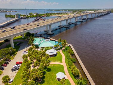 Hava aracı fotoğrafı Flagler Park Stuart Florida